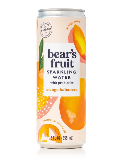 Bear's Fruit Probiotic Sparkling Water