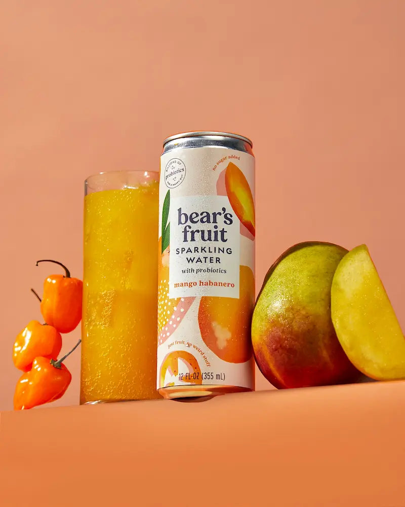 Bear's Fruit Probiotic Sparkling Water