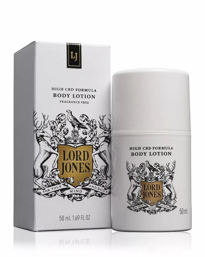 LORD JONES High CBD Formula Body Lotion