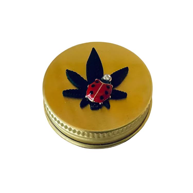 Ladybug Leaf Tin