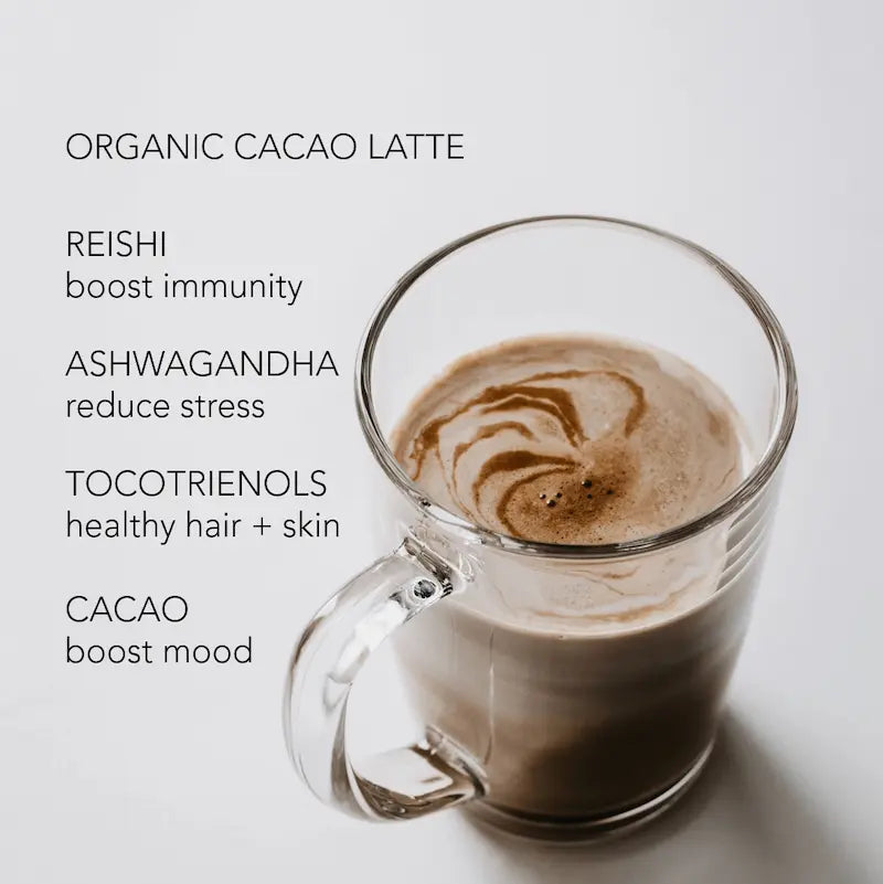 TUSOL Organic Cacao + Ashwagandha Latte Mix